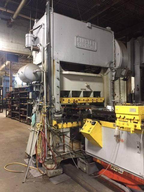 MINSTER 50-6 1/2 Straight Side, Double Crank (Single Action) Presses | Timco, Inc.