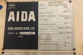 AIDA 330 TON SSDC Straight Side, Double Crank (Single Action) Presses | Timco, Inc. (9)
