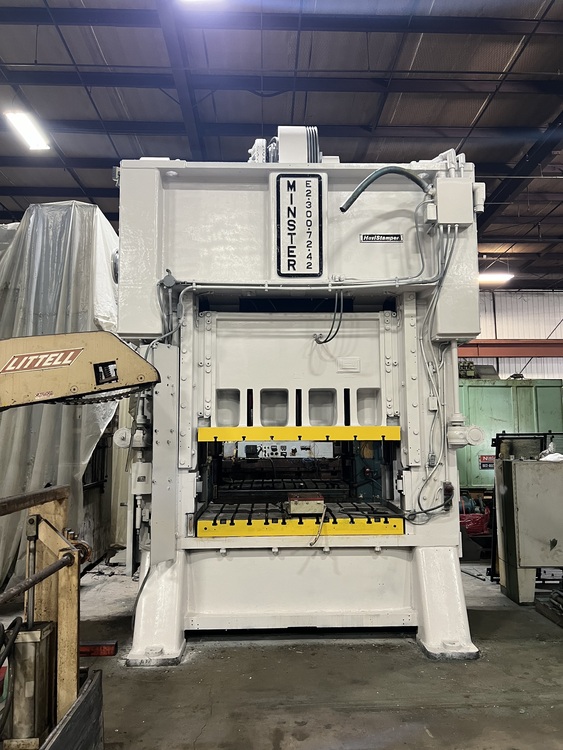 MINSTER 300 TON SSDC Straight Side, Double Crank (Single Action) Presses | Timco, Inc.