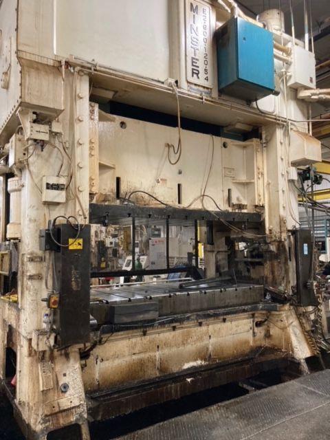 1990 MINSTER 600 TON SSDC Straight Side, Double Crank (Single Action) Presses | Timco, Inc.