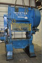 MINSTER 100 TON SSDC Straight Side, Double Crank (Single Action) Presses | Timco, Inc. (6)