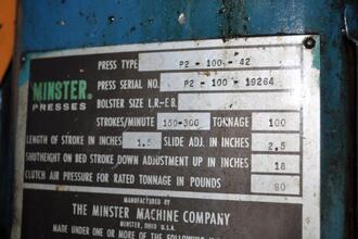 MINSTER 100 TON SSDC Straight Side, Double Crank (Single Action) Presses | Timco, Inc. (2)