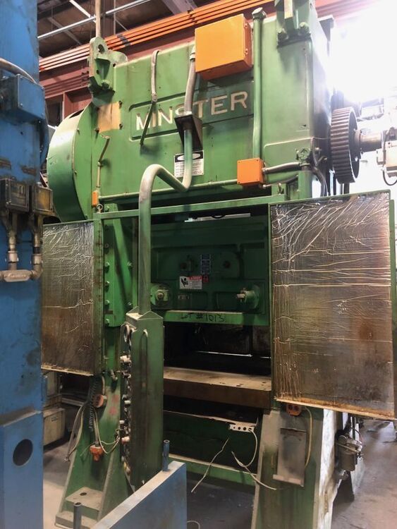 MINSTER 200 TON Straight Side, Double Crank (Single Action) Presses | Timco, Inc.