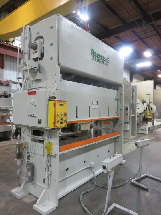 1972 ROUSSELLE 200 TON SSDC Straight Side, Double Crank (Single Action) Presses | Timco, Inc.