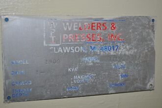 1998 WPI 1500 KVA SPOT WELDER Spot Welders | Timco, Inc. (10)